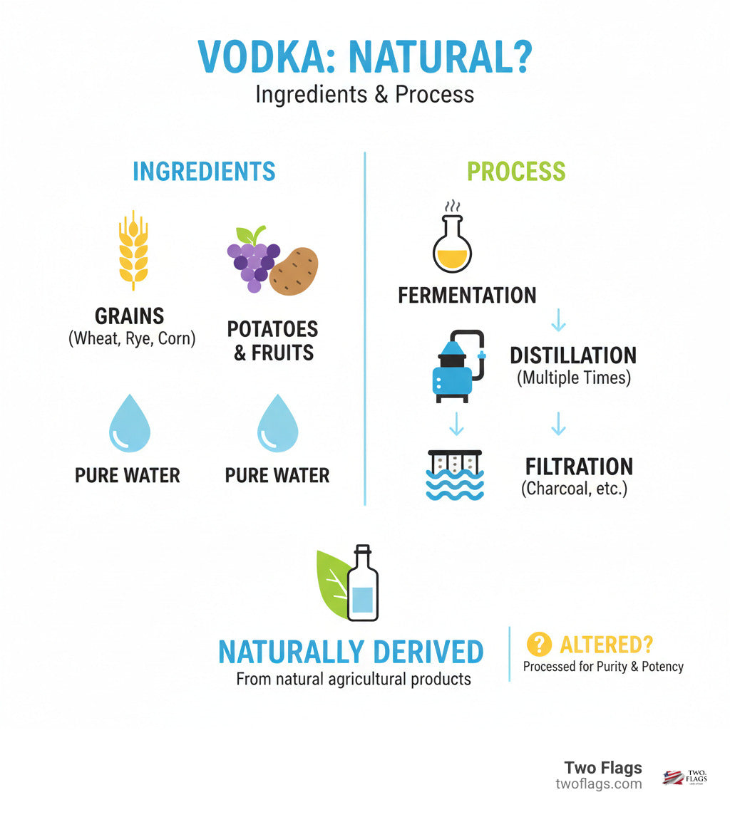 Beyond the Bottle: Exploring Vodka's Natural Side
