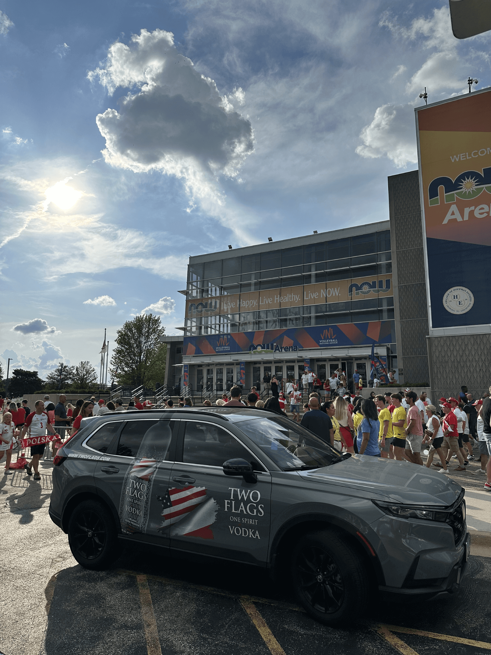 🏐 Two Flags™ Vodka Sponsors Volleyball Nations League
