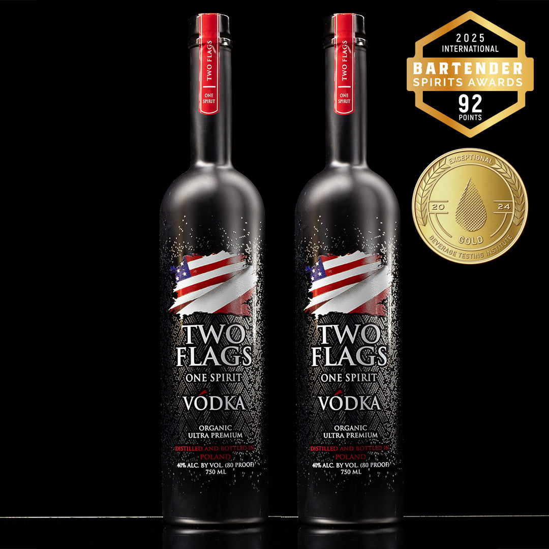 Two Flags™ One Spirit Vodka (2 Bottles)