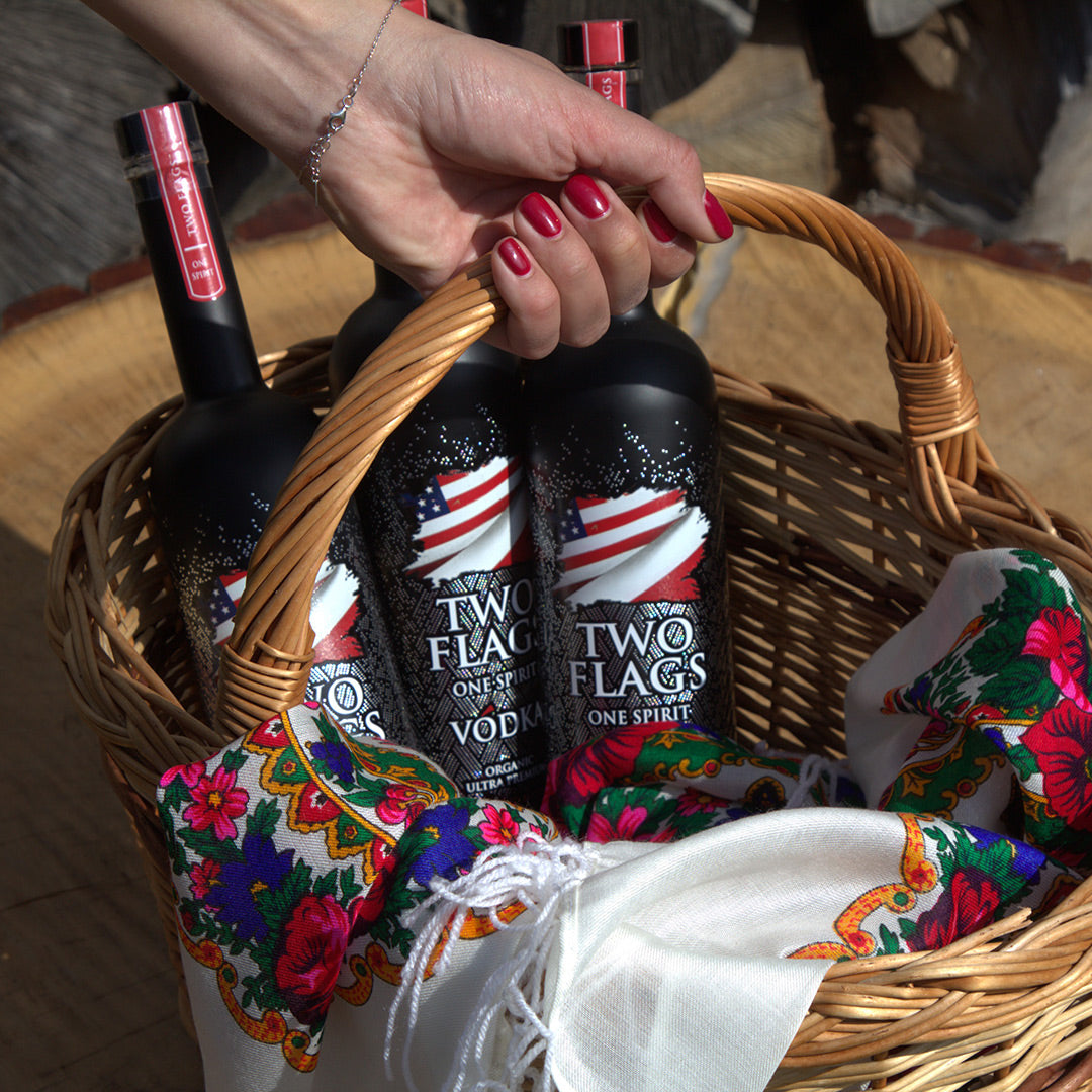 Two Flags™ One Spirit Vodka (3 Bottles)                            INCLUDES SHIPPING